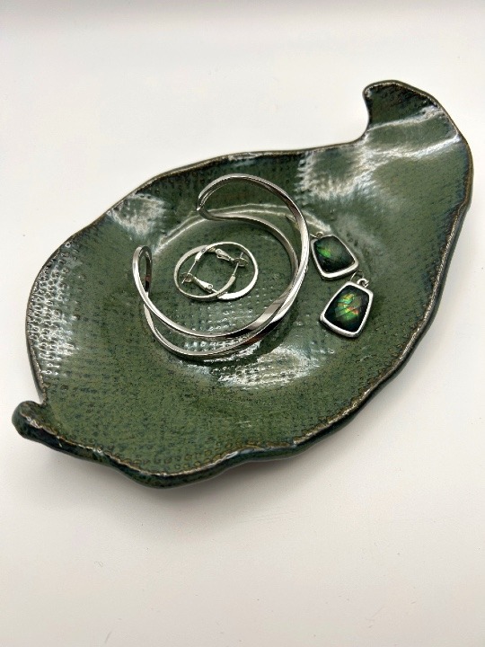 Embossed Trinket Tray in Turtleback - Image 3