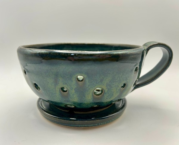 Berry Bowl w/ Dish in Luminous Turtleback Green