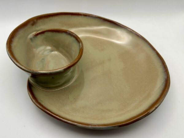Medium Swirl Bowl in Rustic Pearl