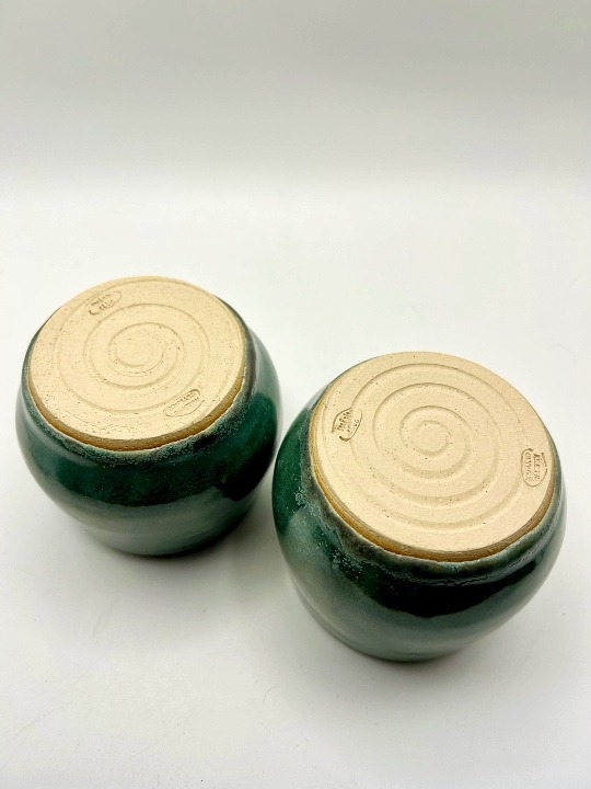 Stoneware Matcha Tea Set glazed in Sea Glass - Image 7