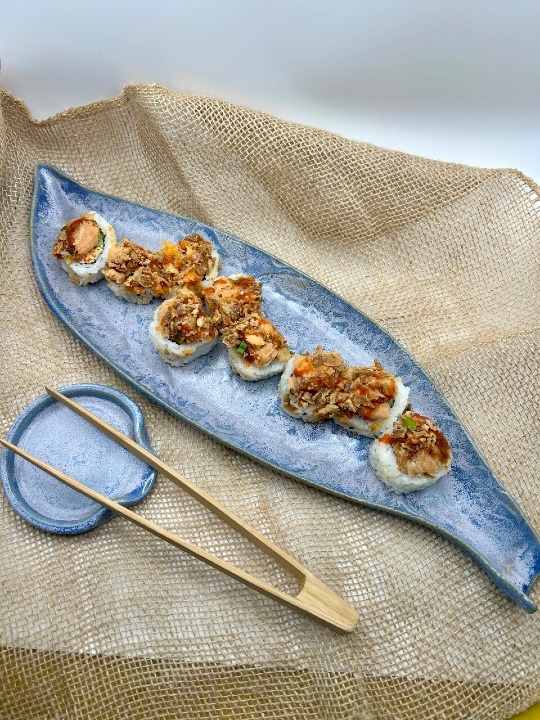 Cherry Blossom Serving Tray & Spoonrest Set in Periwinkle