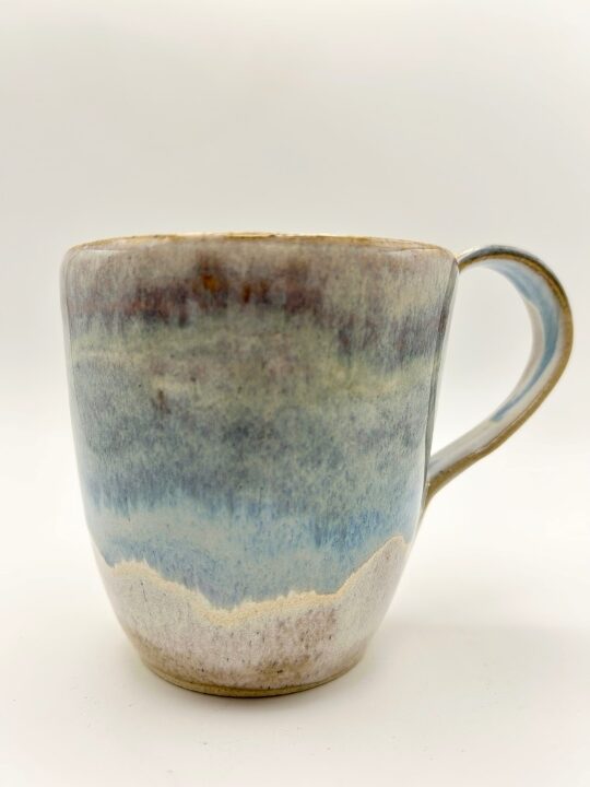 Stoneware Mug Glazed in Smoky Mountain Rain - Image 3