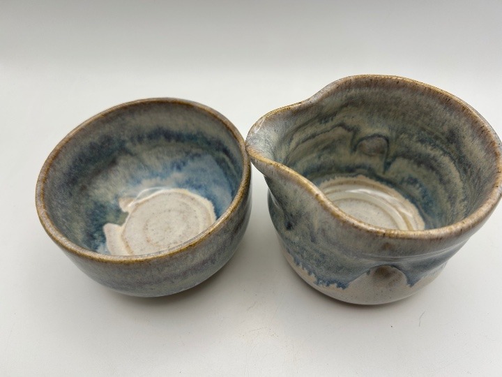 Sugar Bowl & Creamer in Smoky Mountain Rain - Image 3