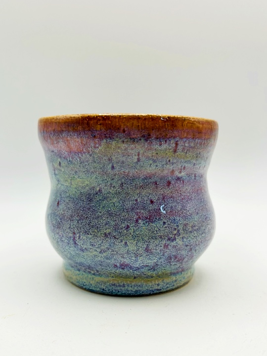 Ikebana Bowl Vase in Rock Candy