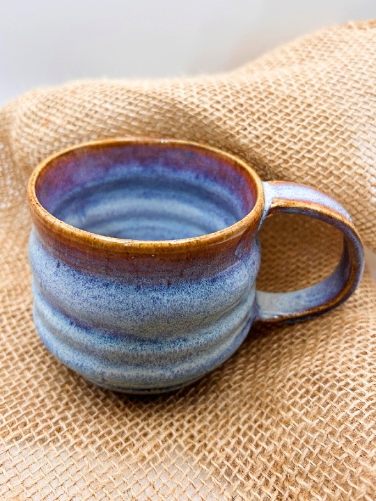 Bubble Mug Glazed in Rock Candy