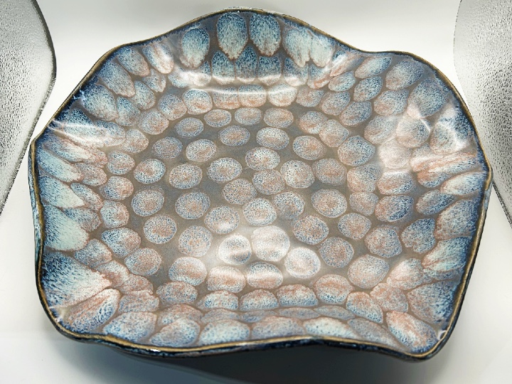 Large Wavy Bowl in Glacier "Frozen Pond"